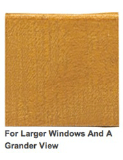 2.5 inch slat size for Levolor Wood Blinds