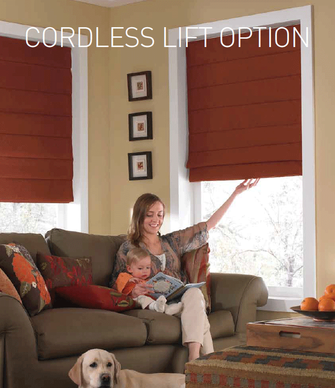 Roman Shade blinds,shades,window treatment