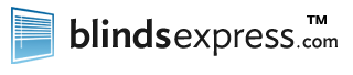 Blindsexpress logo offering blinds and shades