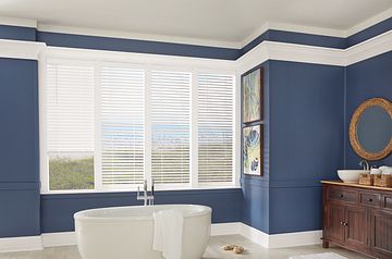 Bali 2 inch composite slat whites