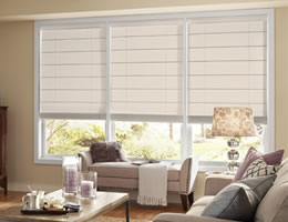Levolor Roman Shades Seclusions Flat Style | Blindsexpress (2979) photo
