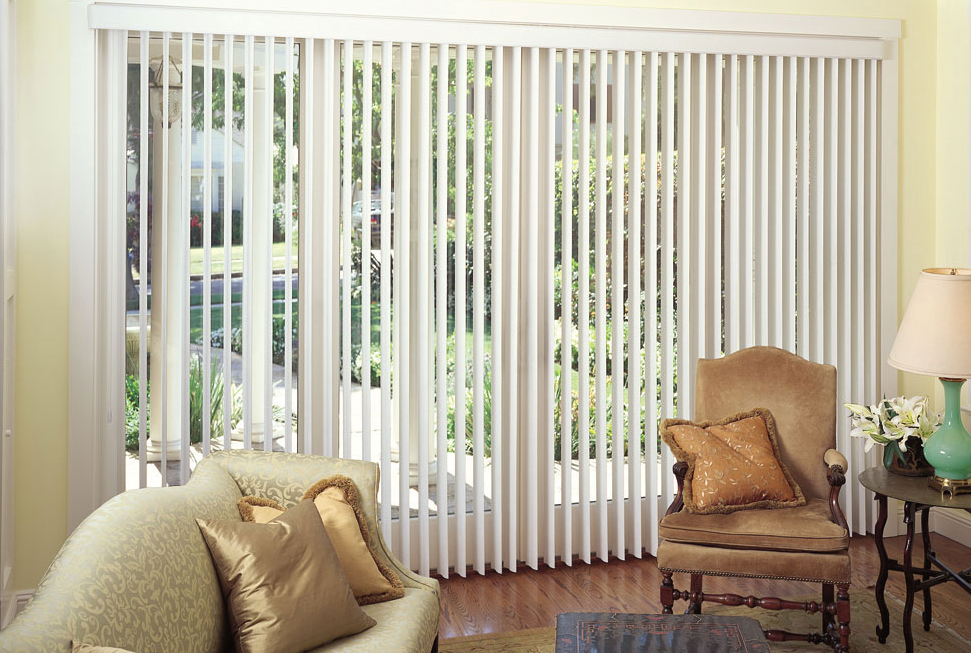 Bali Foundations Vinyl Vertical Blind (3086 Blinds) photo