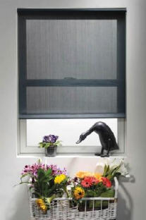 Bali Solar Roller Shades style Lucence is a basic but very tight Solar Shade.