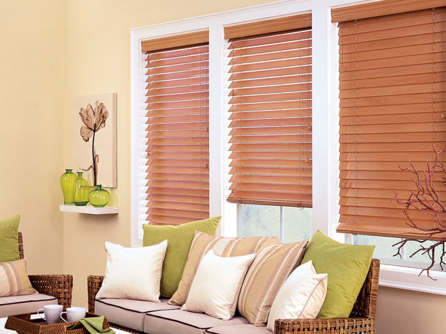 smooth fauxwood blinds
