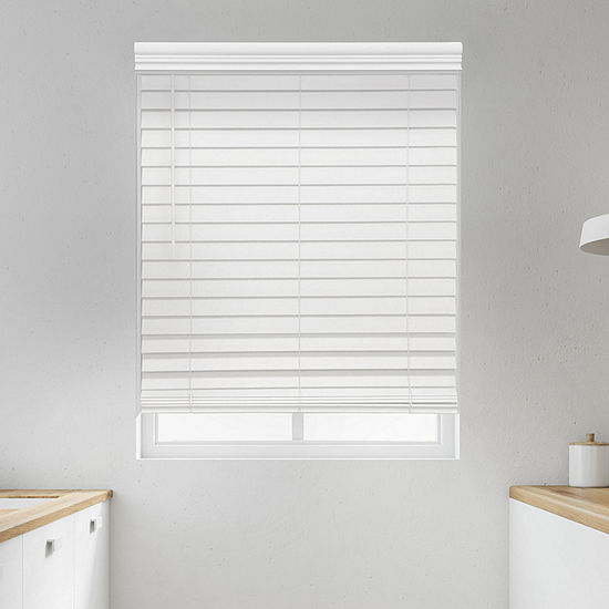 White snow faux wood venetian blinds 50mm 52 x 139 cm new can be trimmed 