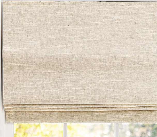 flat roman shade Drew
