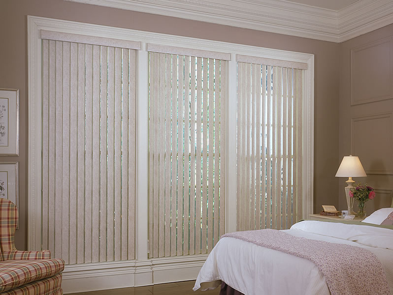 Levolor Vertical Blind Shades Window, Vertical Blinds For Sliding Glass Doors Fabric
