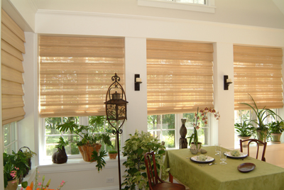 Waltz Collection Levolor  roman shades by www.blindsexpress.com