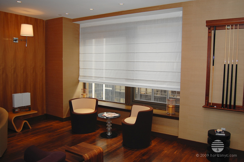 Levolor Orion Flat Light Filtering or Room Darkening Roman Shade (4719 Blinds) photo