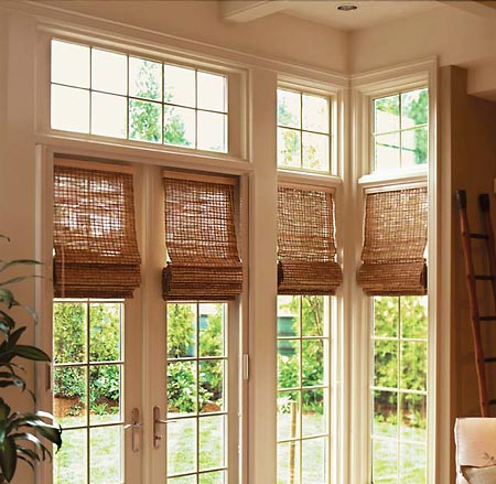 Bali Woven Wood Blinds - Natural Highpoint Style Shade (5029) photo