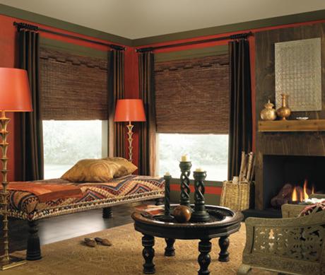 Bali Woven Wood Blind Framework Style natural product Shade