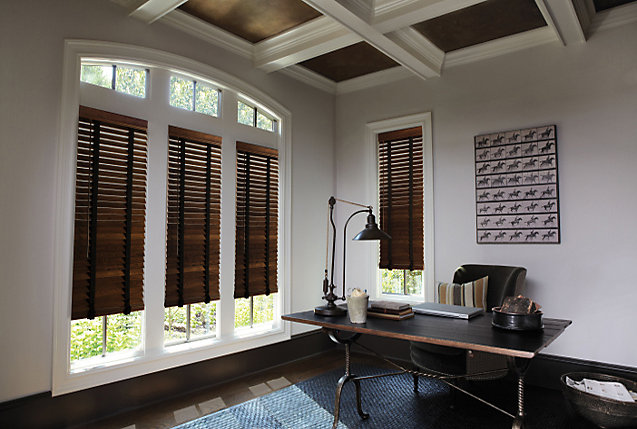 Levolor Wood Blinds: Premium 2 Inch Wood Binds, Available in All Colors