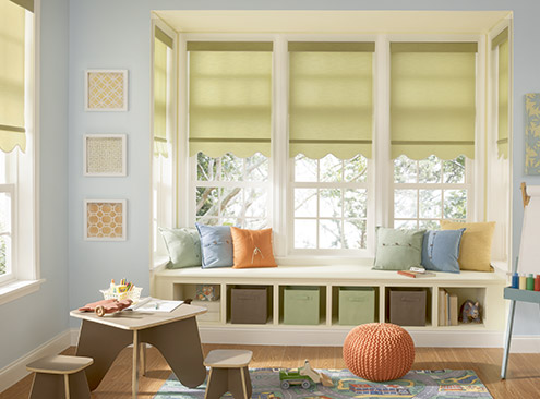 Bali Blinds Roller Shades have a wide selection in the Cascade collection.