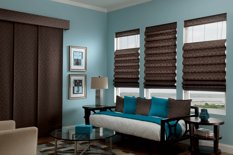 Blindsexpress Brand Roman Shade - blinds,shades,window treatment-style Helmsley