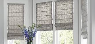 PH Everest Flat Roman Shade this collection is a very soft vertical w (Blinds Express 5169 Blinds) photo