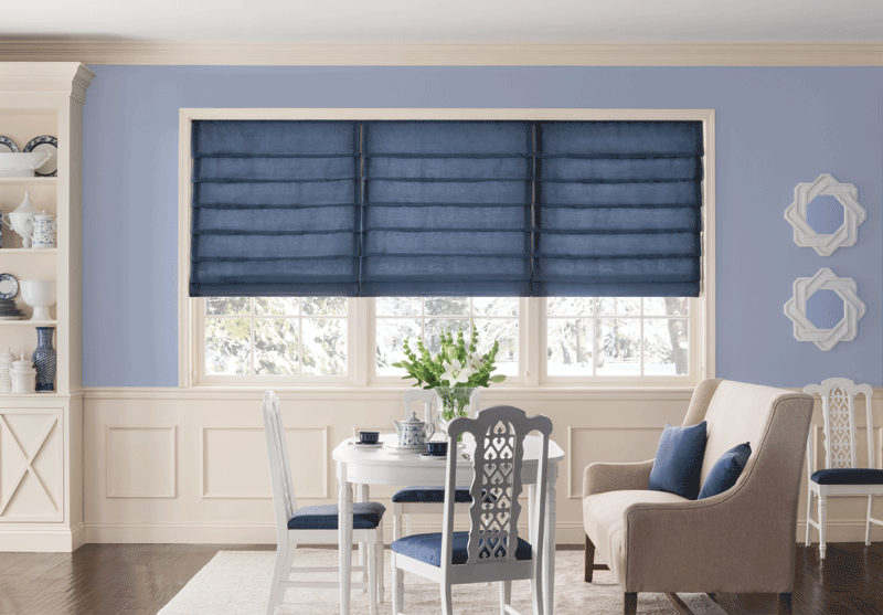Roman Shade - blinds,shades,window treatment Wilmington (Blinds Express 5172) photo
