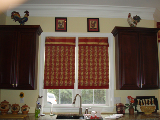 Roman Shade - blinds,shades,window treatment Full Circle