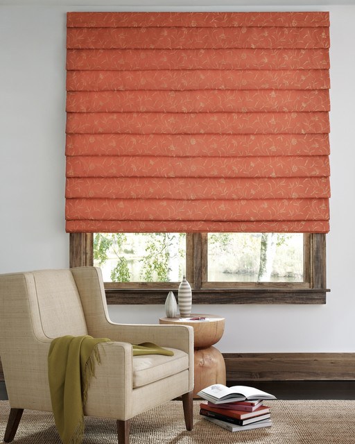 Roman Shade - Blinds Greek Key Collection