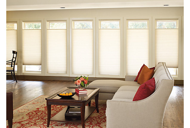 Levolor Heathered 9/16 inch Single Cellular Light Filtering in luxuri (5210 Blinds) photo