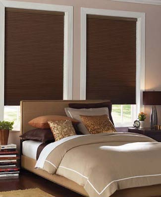 Levolor Accordia Cellular Designer Textures 9/16 Single Cell Light Filtering or Rm Darkening