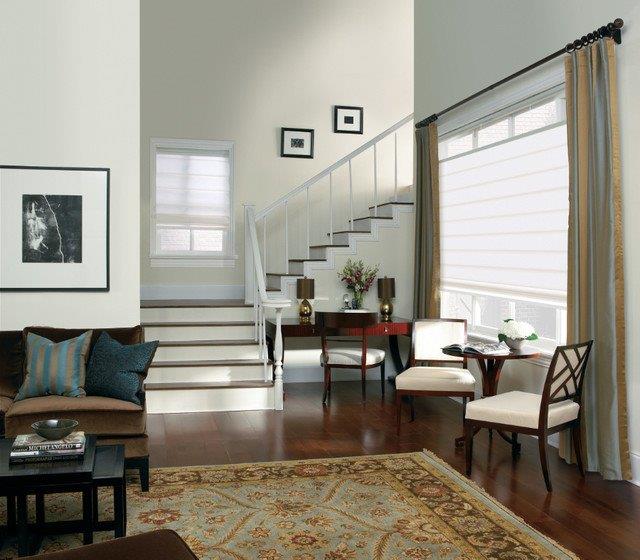 Levolor Windsor Flat Light Filtering or Room Darkening Roman Shade (5328 Blinds) photo