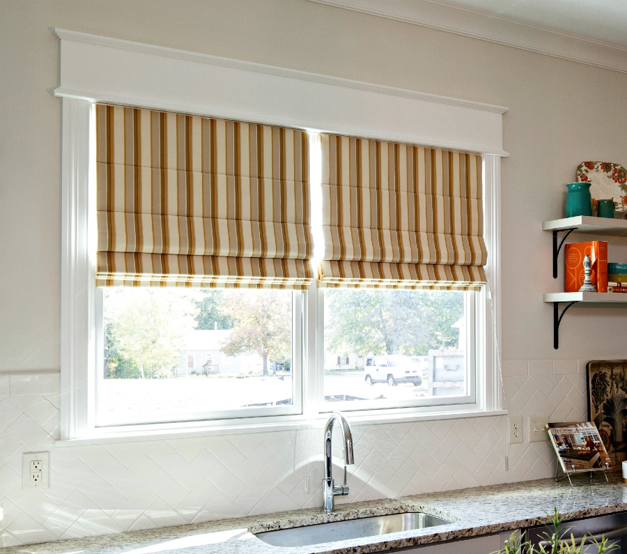 Roman Shade - blinds,shades,window treatment Deco (Blinds Express 5338) photo