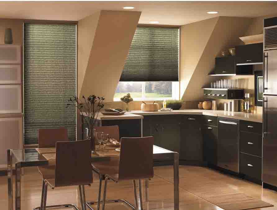 Bali Luminance is a 1 inch pleated shade neat pleat