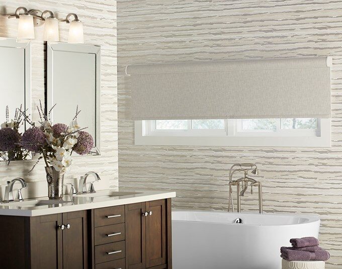 Room Darkening black out fabric called Plush by bali Room Darkening black out fabric called Plush by bali