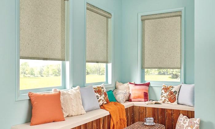 Bali Wales 3% Open Solar Roller Shade (5655 Blinds) photo