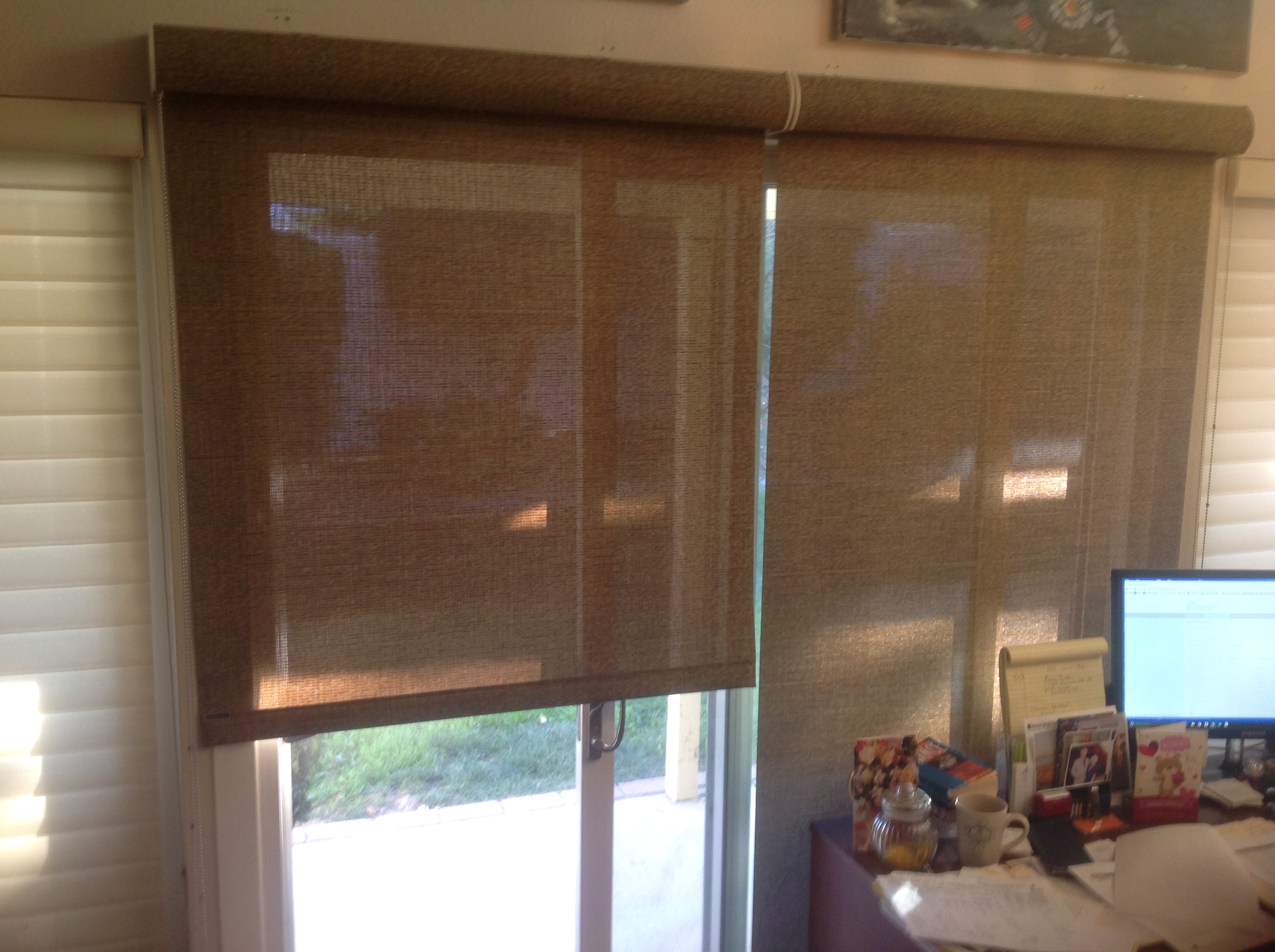 Roller blinds by Norman blinds Bora Bora