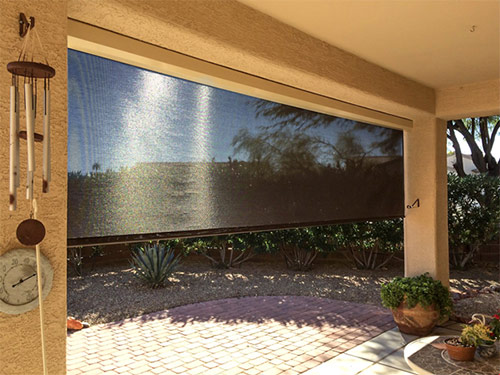 Roller Shades Style Tabby - Are Featured As A Solar Shade Or Blind.