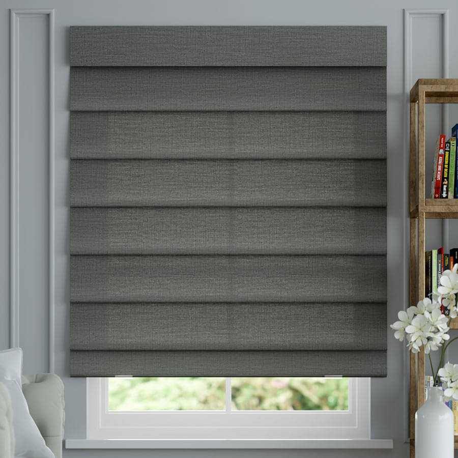 Roman Shade, Paris Flat Roman Shade,Blinds Express Roman Shade (5702) photo