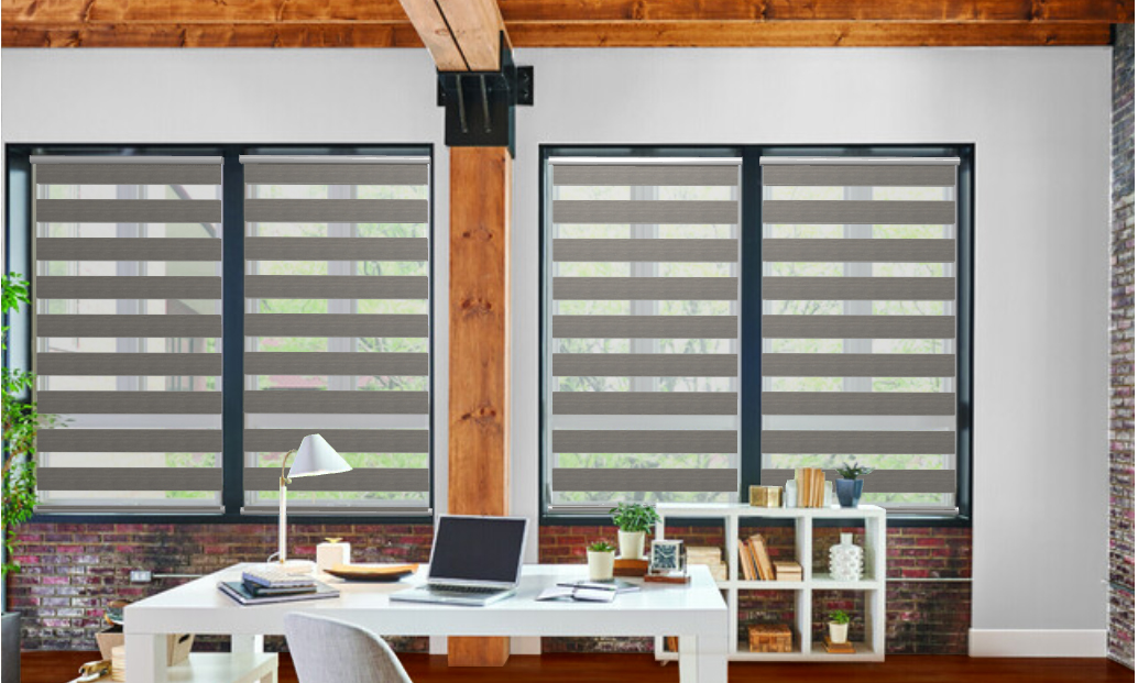 Bali Washed Sands Light Filtering Layered Shade (5807 Blinds) photo