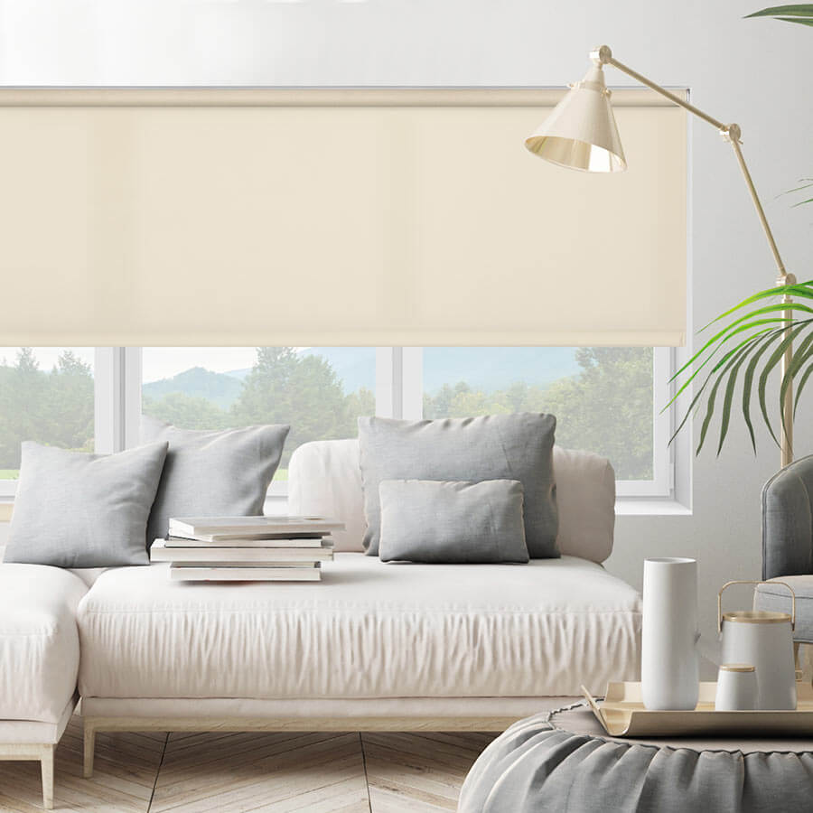 Our Brand Ox Malacca Light Filtering Roller Shade