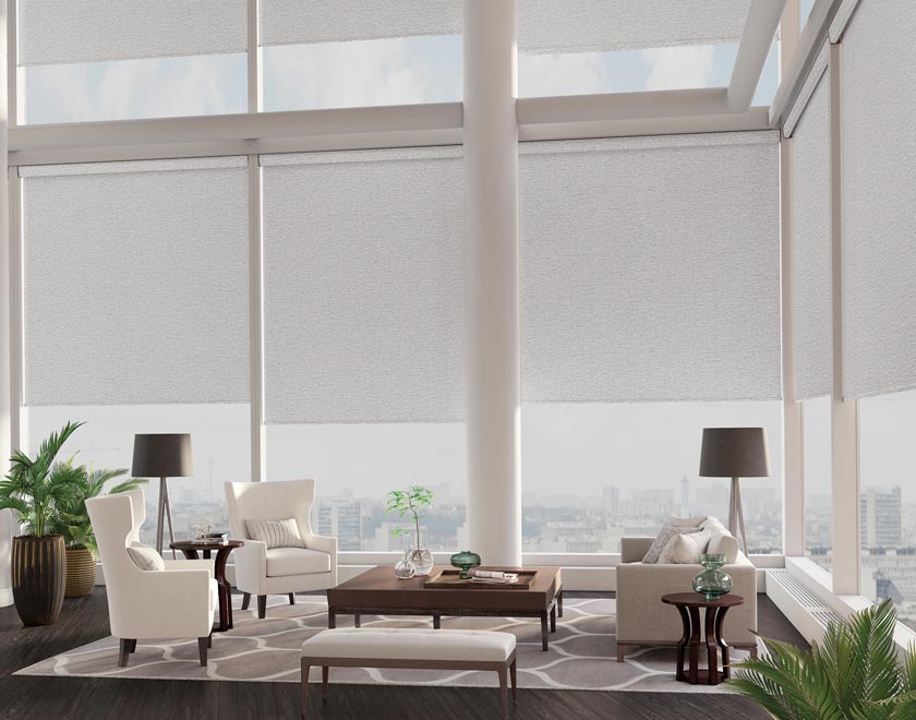 Our Brand OX NS Twill 1% and 3% Open Solar Roller Shade (Blinds Express 5863 Blinds) photo