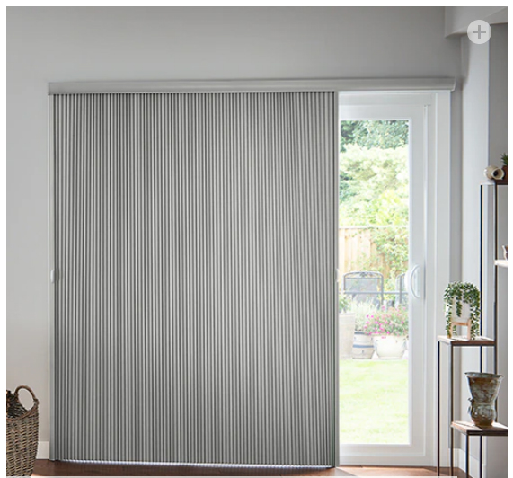 Our Brand Budget Rockport Cellular Vertical blinds Black out (Blinds Express 5872) photo