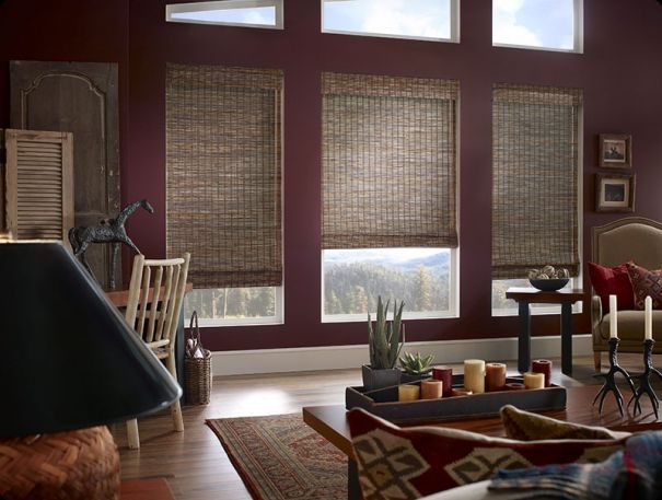 Bali Woven Wood Blinds - Natural Woods Ratten Style Shade