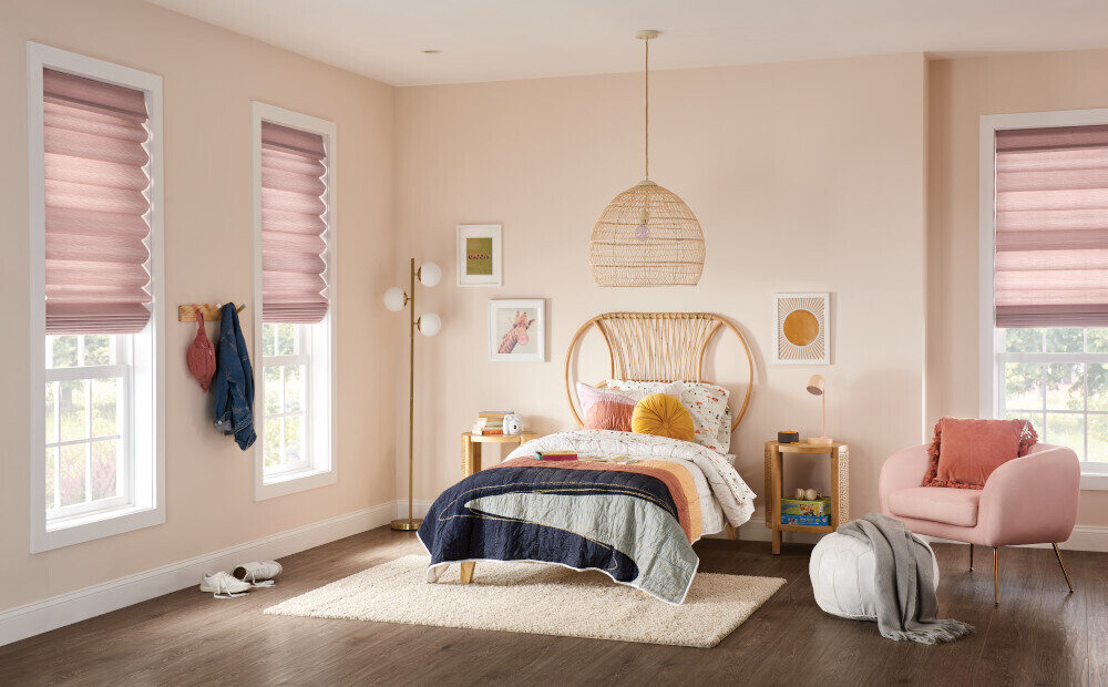 Bali Classic Paragon Flat or Looped Roman Shade (5925 Blinds) photo