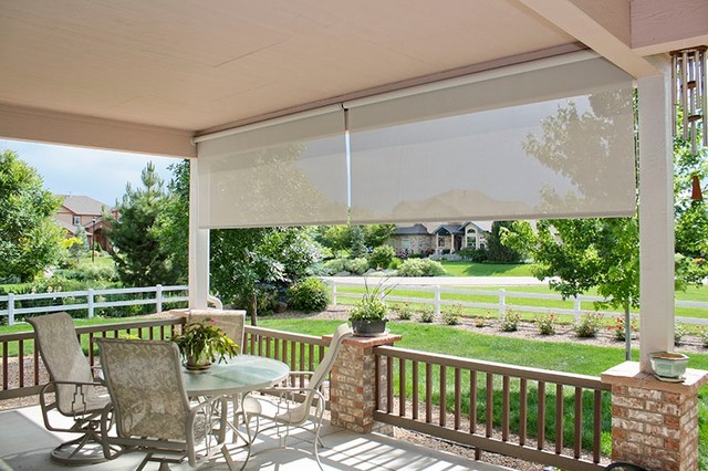 Outdoor on sale rolling shades