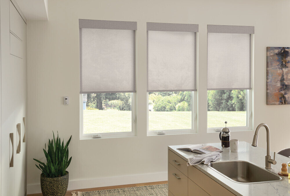 Norman Lola light filtering roller shade