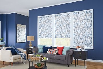 Norman ligh filtering roller shades Lola