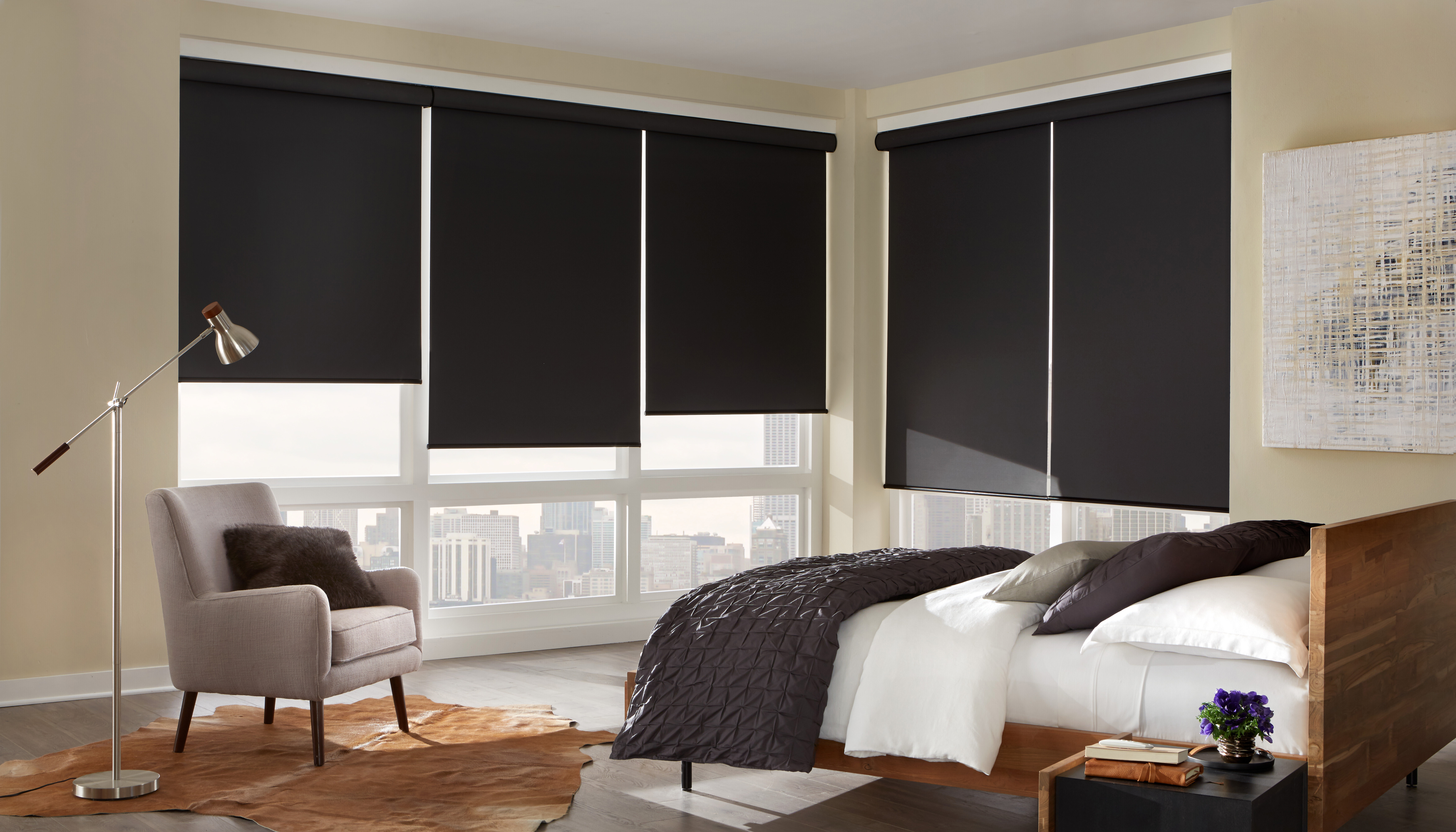 Aristocrat blackout roller shade