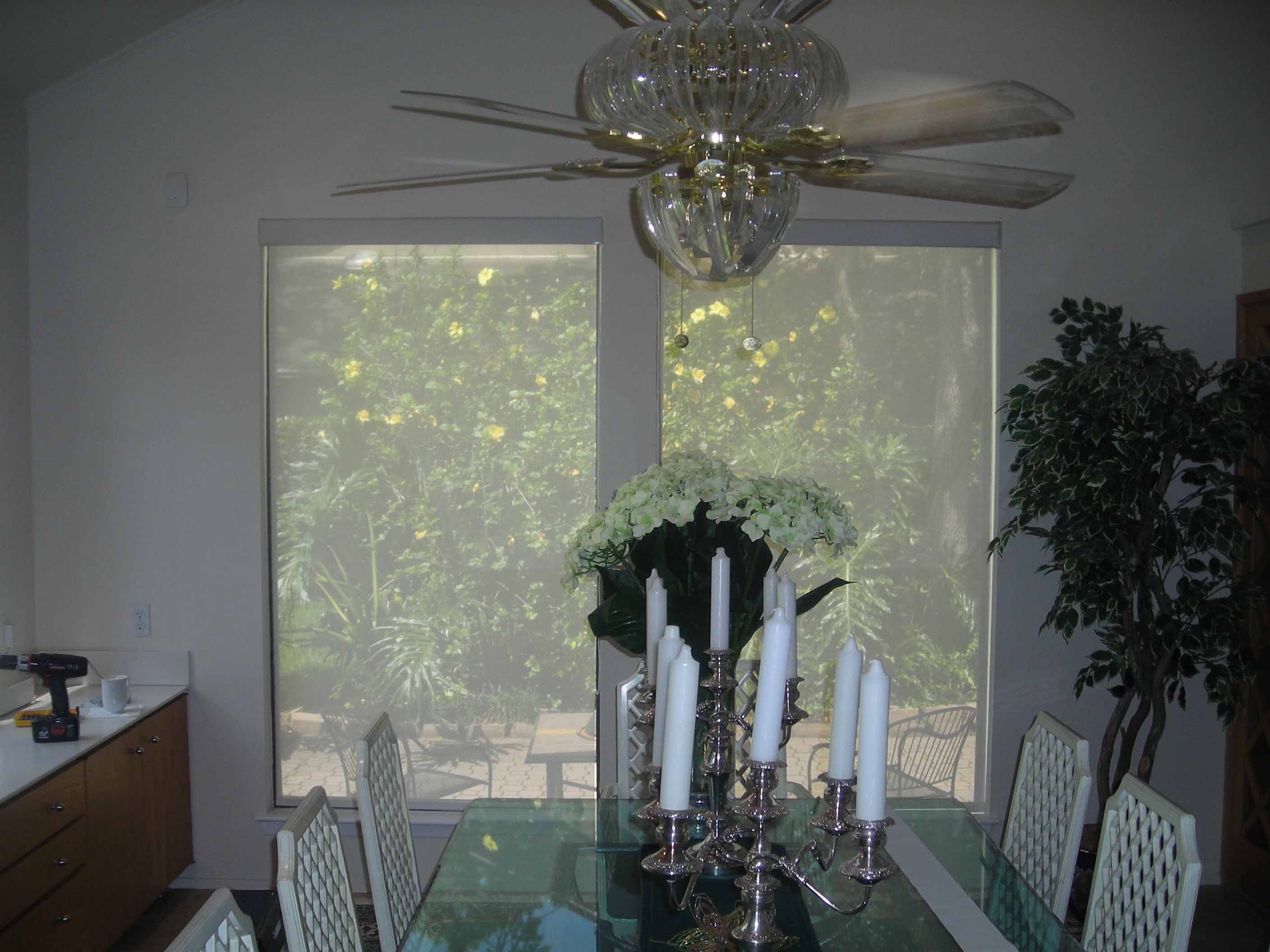 1% solar roller shade