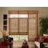 Natural Framework Style Bali Shade is a woven wood.