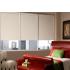 Roller Shades Style Flaxen - are featured as a solar shade or blind.
