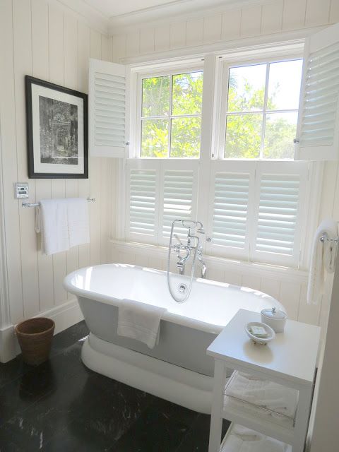 Waterproof shutters by Norman for baths