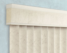 Transitional Valance for Levolor Vertical blinds