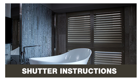 Norman Shutters Instructions
